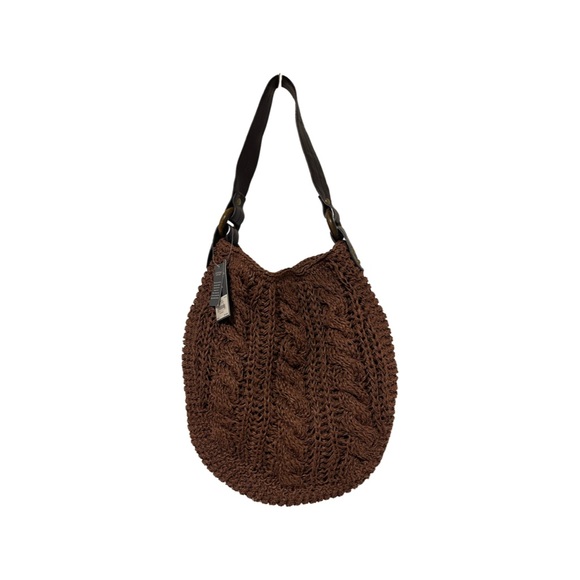 NWT SONOMA BROWN SHOULDER BAG - Picture 1 of 6